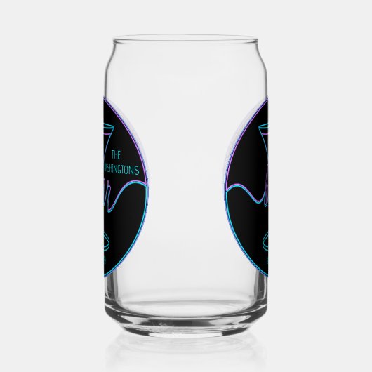 Extravagantes Script Trinkbehälter Set Beer Dosenglas (Rechts)