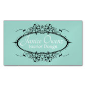 Extravagantes Scrollwork Magnet (Vorderseite)