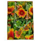 Extravagantes Set für Flurbandpapier mit einem Flä Mittlere Geschenktüte (Rückseite)