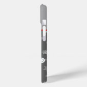 Extravagantes Silver & Bow iPhone/iPad Gehäuse Case-Mate iPhone Hülle (Rückseite / Links)