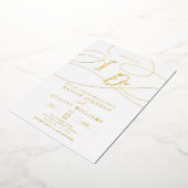 Extravagantes Skript, bevor wir "I Do" Probe Abend Folieneinladung (Gedreht)