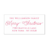 Extravagantes Skript | Frohe Weihnachten | RÜCKSEN Permastempel (Design)