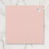 Extravagantes Skript Rosa Glitzer Happy 15. Geburt Geschenkanhänger (Rückseite)