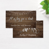 Extravagantes Skript, Rustikales Holz & Lights Tri (Schreibtisch)