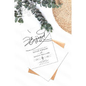 Extravagantes Skript Wir sind eine "Verlobte" Enga Einladung