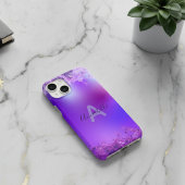 Extravagantes, stilvolles Violet Lila Modernes Gla Case-Mate iPhone Hülle
