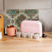 Extravagantes traditionelles Glas Schneidebrett