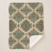 Extravagantes traditionelles Sherpa Blanket Sherpadecke (Vorderseite)