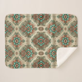 Extravagantes traditionelles Sherpa Blanket Sherpadecke (Vorderseite (Horizontal))