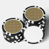 Extravagantes verziertes Muster Pokerchips (Stapel)