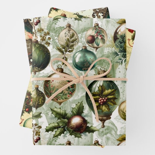 Extravagantes Viktorianisches Set Geschenkpapier Set (Beispiel)