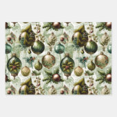 Extravagantes Viktorianisches Set Geschenkpapier Set (Vorderseite)