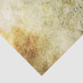 Extravagantes Vintages Skript auf Old Parchstyle Seidenpapier (Ausschnitt)
