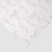 Extravagantes Watercolor Weißes Muster Seidenpapier (Ausschnitt)