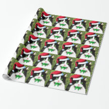 Extravagantes Weihnachts Tuxedo Cat Wrapping Paper