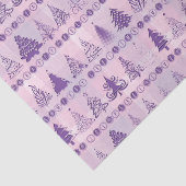 Extravagantes Weihnachtsbaum - rosa Tissue Seidenpapier (Ausschnitt)