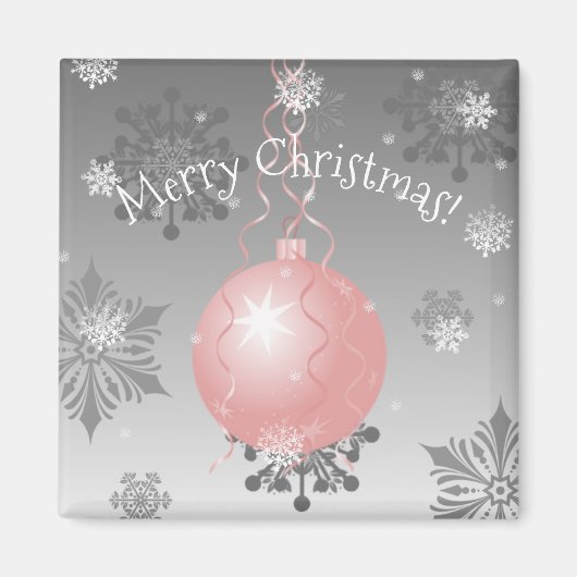 Extravagantes Weihnachtsmagnet Magnet (Vorne)