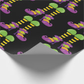 Extravagantes Wrapping-Papier für die Hexenmeister Geschenkpapier (Ecke)