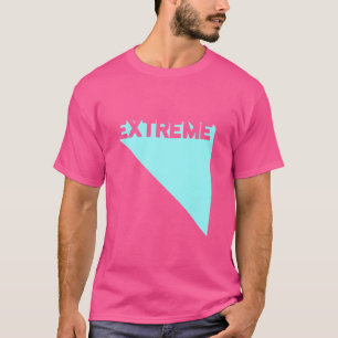 Extrem Blue Modern Gym Fitness Workout Gym Traini T-Shirt
