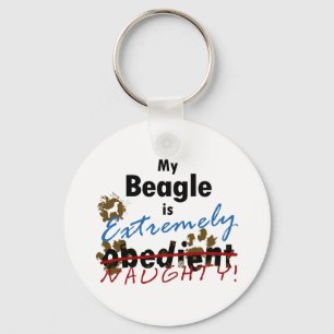 Extrem frecher Beagle Schlüsselanhänger