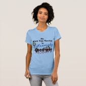 Extrem frecher Draht-Foxterrier T-Shirt (Vorne ganz)