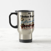 Extrem frecher tibetanischer Mastiff Reisebecher (Links)