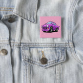 Extrem gebogene lila Auto-Kunst Button (Beispiel)