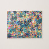 Extrem gemischtes Design mit Schneeflocken Puzzle (Horizontal)