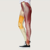 Extrem gigantischer Bacon & Ei mit Pfeffer Leggings (Links)