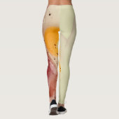 Extrem gigantischer Bacon & Ei mit Pfeffer Leggings (Rückseite)
