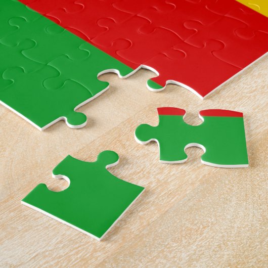 Extrem harte Gelbe Reggae Jigsaw Puzz Puzzle (Seite)