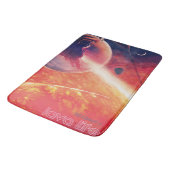 Extrem Hot Air Ballon auf Vulkanausschnitt Badematte (Schrägansicht)