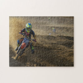 Extrem-Motorrad Puzzle