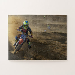 Extrem-Motorrad Puzzle