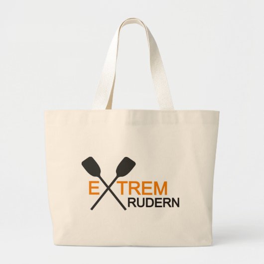 Extrem Rudern Jumbo Stoffbeutel (Vorne)