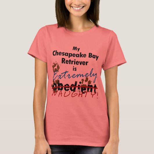 Extrem schmutzig Chesapeake Bay Retriever T-Shirt (Vorderseite)