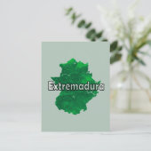 Extremadura Postkarte (Stehend Vorderseite)