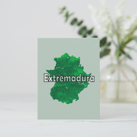 Extremadura Postkarte (Stehend Vorderseite)