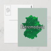 Extremadura Postkarte (Vorne/Hinten)