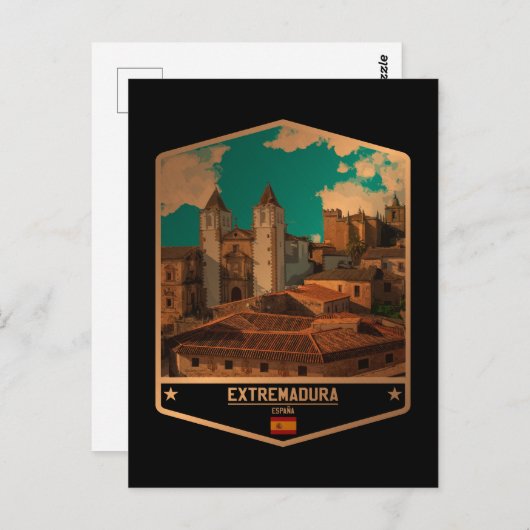 Extremadura Postkarte (Vorne/Hinten)