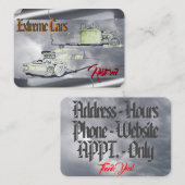 Extreme Autos Visitenkarte (Vorne/Hinten)