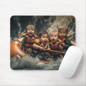 Extreme Babys - Weißwasserrafting Mousepad (Mit Mouse)