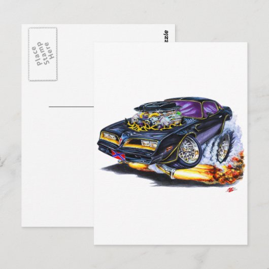 Extreme Bandit Trans Am Postkarte (Vorne/Hinten)