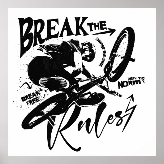 Extreme BMX Freestyle Rider Poster (Vorne)