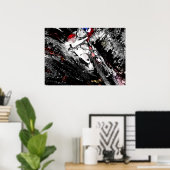 Extreme BMX Rider - Mountainbike Racer Poster (Heimbüro)