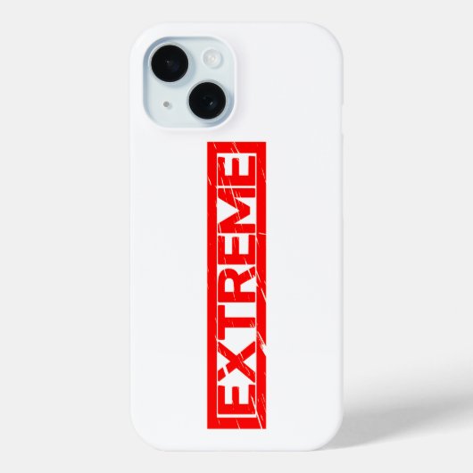 Extreme Briefmarke Case-Mate iPhone Hülle (Rückseite)