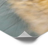 Extreme Closeup Eichhörnchenbild Poster (Ecke)