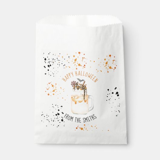 Extreme Crazy Milkshake Halloween Trick oder Behan Geschenktütchen (Vorderseite)