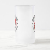 Extreme Dive (Schädel) Mattglas Bierglas (Mittel)