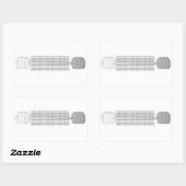 Extreme Eigentümerschaft von Jocko Willink Rechteckiger Aufkleber (Blatt)